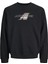 Jack Jones Erkek Siyah Sweat 12282791 1