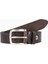 85 cm Deri Erkek Kemer, Sağlam Metal Tokalı, Kalın ve Şık Tasarım 1