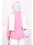 Pembe Toka Detaylı Kimono 4