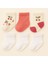 6'lı Bebek Çorap Seti – Desenli & Düz Renkli, Yumuşak Pamuklu 1