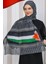 Istanbul Style Moda Unisex Günlük Kullanıma Uygun Puşi Şal Kefiye Filistin Bayrak Fular AFL2364 1