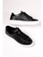Siyah Renk Beyaz Tabanlı Mcqueen Style Spor Ayakkabı Günlük Sneaker 310 4