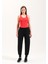 725911_BELI Lastikli Hafif Modal Kumaş Şalvar Görünümlü Harem Pantolon Yoga Pantolonu 4