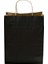 Kağıt Çanta Burgu Saplı Renk 25X31X12CM(KÖRÜK) - Siyah 250 Adet 2