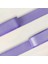 Lila Saten Kurdele 2 cm 10 Metre 1