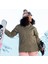 Kadın Snowboard Ceketi Meade Yeşil 11