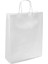 Kağıt Çanta Burgu Saplı 31X41X12CM(KÖRÜK) - Beyaz 25 Adet 2