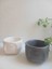 El Yapımı Taş Tozu Yüz Figürlü Saksı Seti (2’li) – Modern Minimalist Dekor 1
