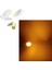 ( 4 x Adet) 1 Set T10 LED Dipsiz Ampul 12V Porselen&seramik Amber (0°ısınma&porselen Zemin) 1