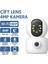 Wifi 4mp Çift Lens Güvenlik Kamerası - Gece Görüşlü, Hareket Algılamalı, Iki Yönlü Sesli 3
