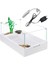 TA-600 Cam Kaplumbağa Bahçesi Filtre-Lambalı 60X35X25 cm 1