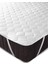 Kapitone-ped Microfiber %100 Sıvı Su Geçirmez Tek-çift Kişilik Köşe Lastikli Alez Yatak Koruyucu 150x200 cm 5