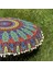 Mandala 2 - Yıkanabilir Kılıflı Yer Minderi – Çift Taraflı Ponponlu - Koltuk Yastığı, Meditasyon Yastığı, Oturma Odası Veya Balkon 3