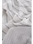 4 Katlı Premium %100 Pamuk Müslin Battaniye| 120x120 cm | Gri Çizgili 3
