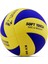 Voleybol Topu Soft Touch Yapıştırma Yumuşak Yüzey 18 Panel 5 Numara Sarı-Lacivert 3