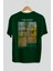 Van Gogh Arka Baskılı Oversize T-Shirt Erkek Kadın Bisiklet Yaka Pamuk Tişort 2
