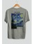 Van Gogh The Starry Night Arka Baskılı Oversize T-Shirt Erkek Kadın Bisiklet Yaka Pamuk Tişort 2