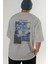 Van Gogh The Starry Night Arka Baskılı Oversize T-Shirt Erkek Kadın Bisiklet Yaka Pamuk Tişort 6