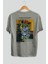 Pablo Picasso Arka Baskılı Oversize T-Shirt Erkek Kadın Bisiklet Yaka Pamuk Tişort 2