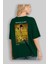 Gustav Klimt The Kiss Arka Baskılı Oversize T-Shirt Erkek Kadın Bisiklet Yaka Pamuk Tişort 4