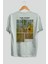 Van Gogh Arka Baskılı Oversize T-Shirt Erkek Kadın Bisiklet Yaka Pamuk Tişort 2