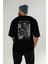 Pablo Picasso Guernica Arka Baskılı Oversize T-Shirt Erkek Kadın Bisiklet Yaka Pamuk Tişort 5