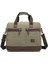Haki Kanvas Evrak ve Postacı Çantası Uniseks Şık ve Fonksiyonel Tasarım 1