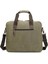 Haki Kanvas Evrak ve Postacı Çantası Uniseks Şık ve Fonksiyonel Tasarım 3