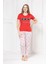 Baskılı Pijama Takım 4