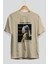 Johannes Vermeer Ön Baskılı Oversize T-Shirt Erkek Kadın Bisiklet Yaka Pamuk Tişort 2