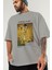 Gustav Klimt The Kiss Ön Baskılı Oversize T-Shirt Erkek Kadın Bisiklet Yaka Pamuk Tişort 3
