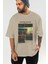 Edward Hopper Night Owls Ön Baskılı Oversize T-Shirt Erkek Kadın Bisiklet Yaka Pamuk Tişort 6