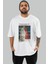 Osman Hamdi Bey Ön Baskılı Oversize T-Shirt Erkek Kadın Bisiklet Yaka Pamuk Tişort 1