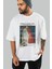 Osman Hamdi Bey Ön Baskılı Oversize T-Shirt Erkek Kadın Bisiklet Yaka Pamuk Tişort 7