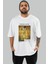 Gustav Klimt The Kiss Ön Baskılı Oversize T-Shirt Erkek Kadın Bisiklet Yaka Pamuk Tişort 1