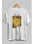 Gustav Klimt The Kiss Ön Baskılı Oversize T-Shirt Erkek Kadın Bisiklet Yaka Pamuk Tişort 2