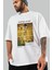 Gustav Klimt The Kiss Ön Baskılı Oversize T-Shirt Erkek Kadın Bisiklet Yaka Pamuk Tişort 3