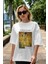 Gustav Klimt The Kiss Ön Baskılı Oversize T-Shirt Erkek Kadın Bisiklet Yaka Pamuk Tişort 5