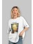 Van Gogh Self Portrait Ön Baskılı Oversize T-Shirt Erkek Kadın Bisiklet Yaka Pamuk Tişort 4