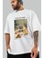 Paul Cezanne Curtain Ön Baskılı Oversize T-Shirt Erkek Kadın Bisiklet Yaka Pamuk Tişort 3