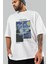 Van Gogh The Starry Night Ön Baskılı Oversize T-Shirt Erkek Kadın Bisiklet Yaka Pamuk Tişort 3
