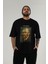 Van Gogh Self Portrait Ön Baskılı Oversize T-Shirt Erkek Kadın Bisiklet Yaka Pamuk Tişort 6