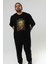Van Gogh Self Portrait Ön Baskılı Oversize T-Shirt Erkek Kadın Bisiklet Yaka Pamuk Tişort 8