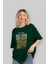 Van Gogh Ön Baskılı Oversize T-Shirt Erkek Kadın Bisiklet Yaka Pamuk Tişort 4