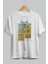 Van Gogh Ön Baskılı Oversize T-Shirt Erkek Kadın Bisiklet Yaka Pamuk Tişort 2