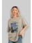 Van Gogh The Starry Night Ön Baskılı Oversize T-Shirt Erkek Kadın Bisiklet Yaka Pamuk Tişort 4