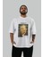 Van Gogh Self Portrait Ön Baskılı Oversize T-Shirt Erkek Kadın Bisiklet Yaka Pamuk Tişort 6