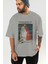 Osman Hamdi Bey Ön Baskılı Oversize T-Shirt Erkek Kadın Bisiklet Yaka Pamuk Tişort 6