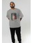 Osman Hamdi Bey Ön Baskılı Oversize T-Shirt Erkek Kadın Bisiklet Yaka Pamuk Tişort 7