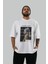 Johannes Vermeer Ön Baskılı Oversize T-Shirt Erkek Kadın Bisiklet Yaka Pamuk Tişort 6